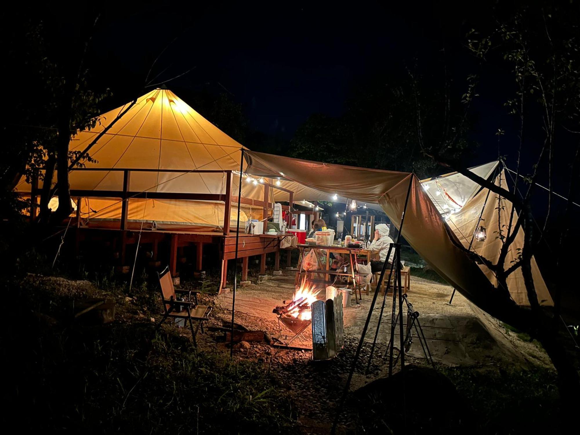 Hotel Ties Camp Ground Nagiso Exterior foto